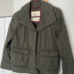 Abercrombie & Fitch Khaki Utility Jacket